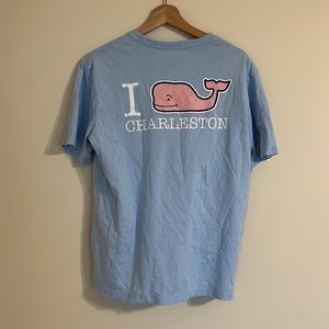 Vineyard Vines I Whale Charleston Short Sleeve Pocket Tee Shirt SZ S